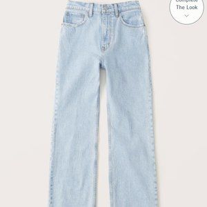 Abercrombie High Rise 90s Relaxed Jean - 30/10Long